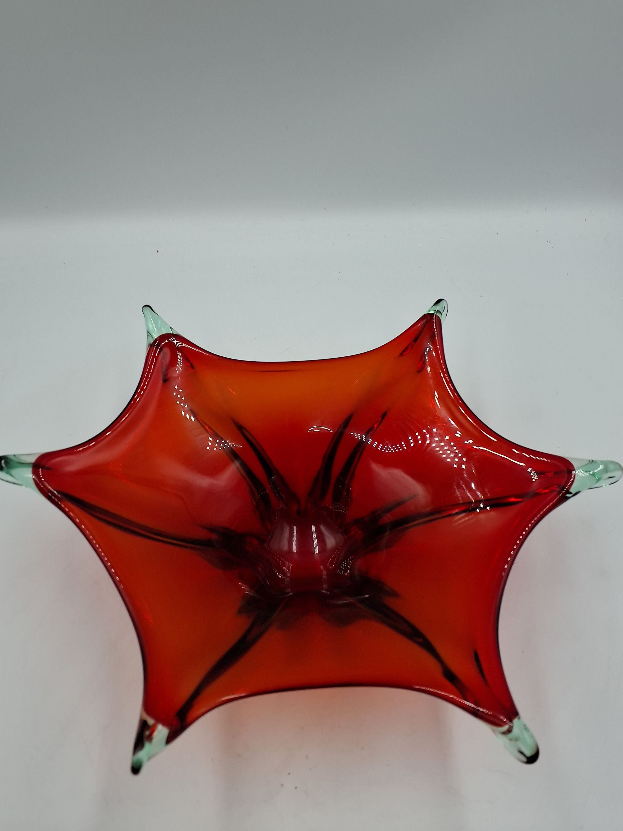 Vintage Murano glasfad